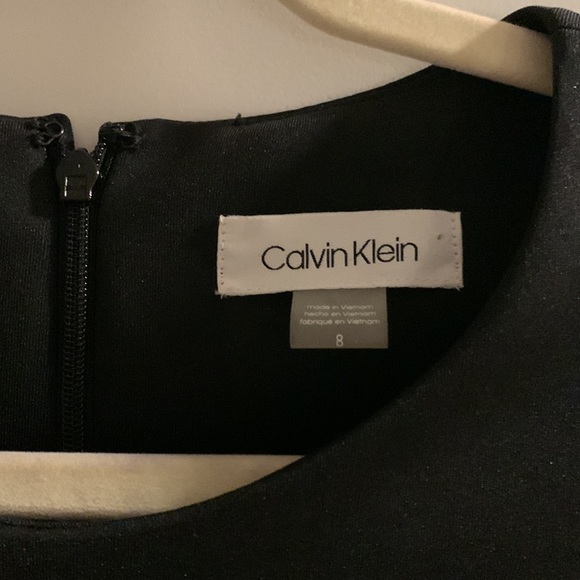 Black and white Calvin Klein dress - Picture 3 of 4